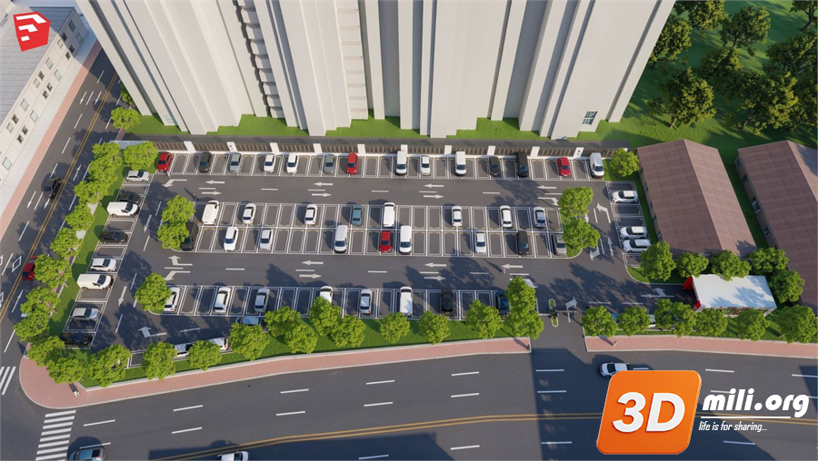 Parking lot Skp Files